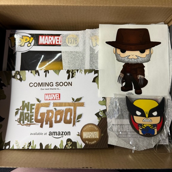 Marvel Collector Corps Box with Wolverine Theme - No Shirt! - Picture 2 of 4